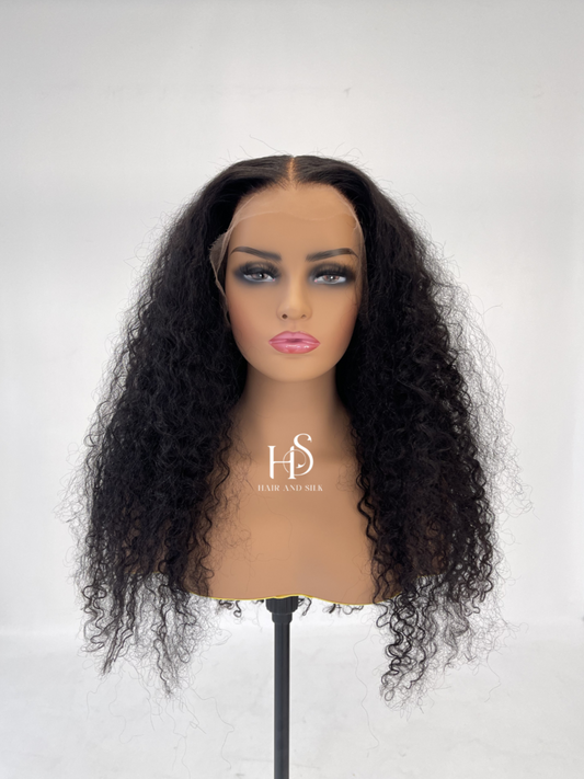 13X6 HD Deep Curly Frontal Wig