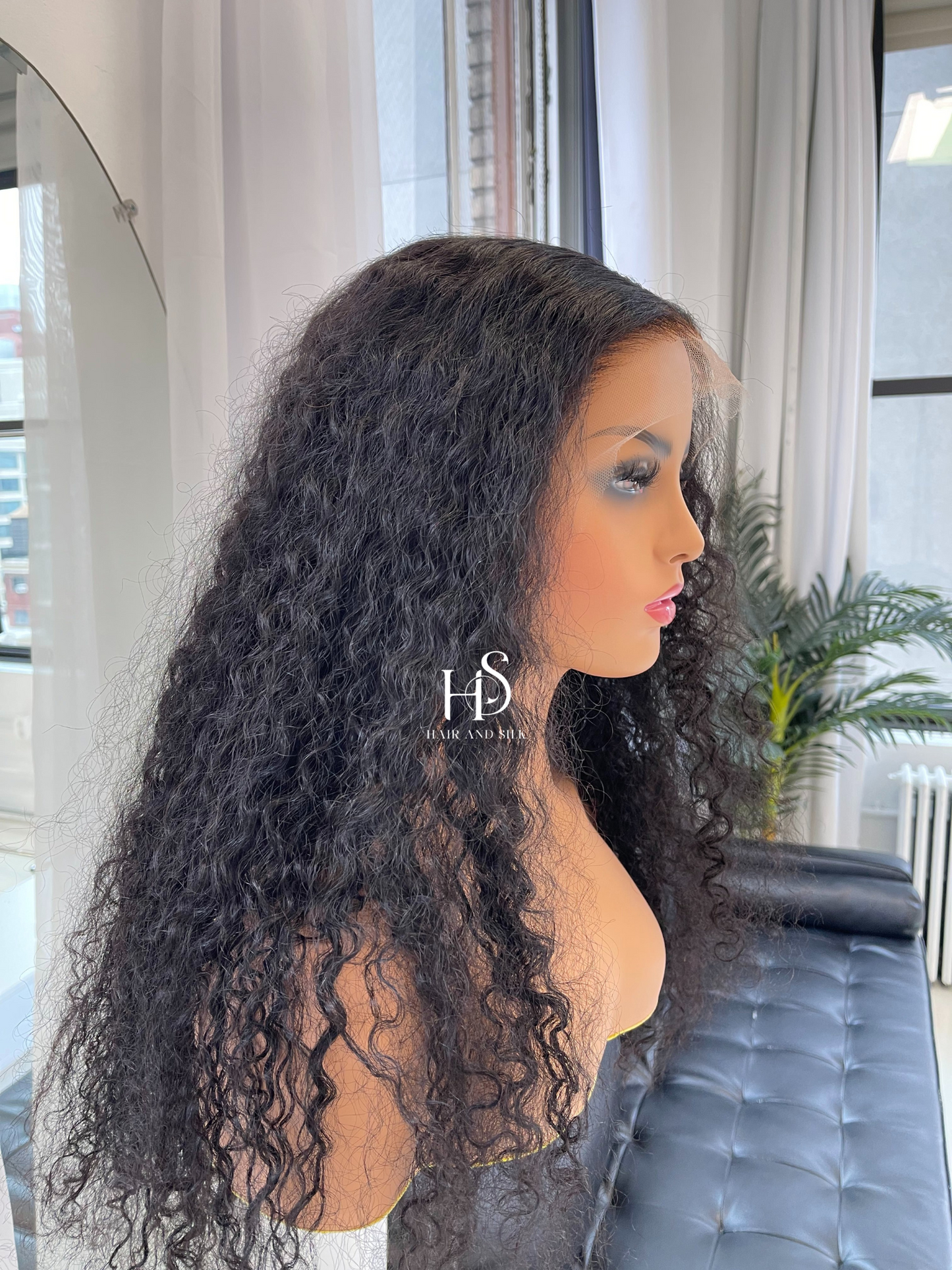 13X4 HD Deep Curly Frontal Wig