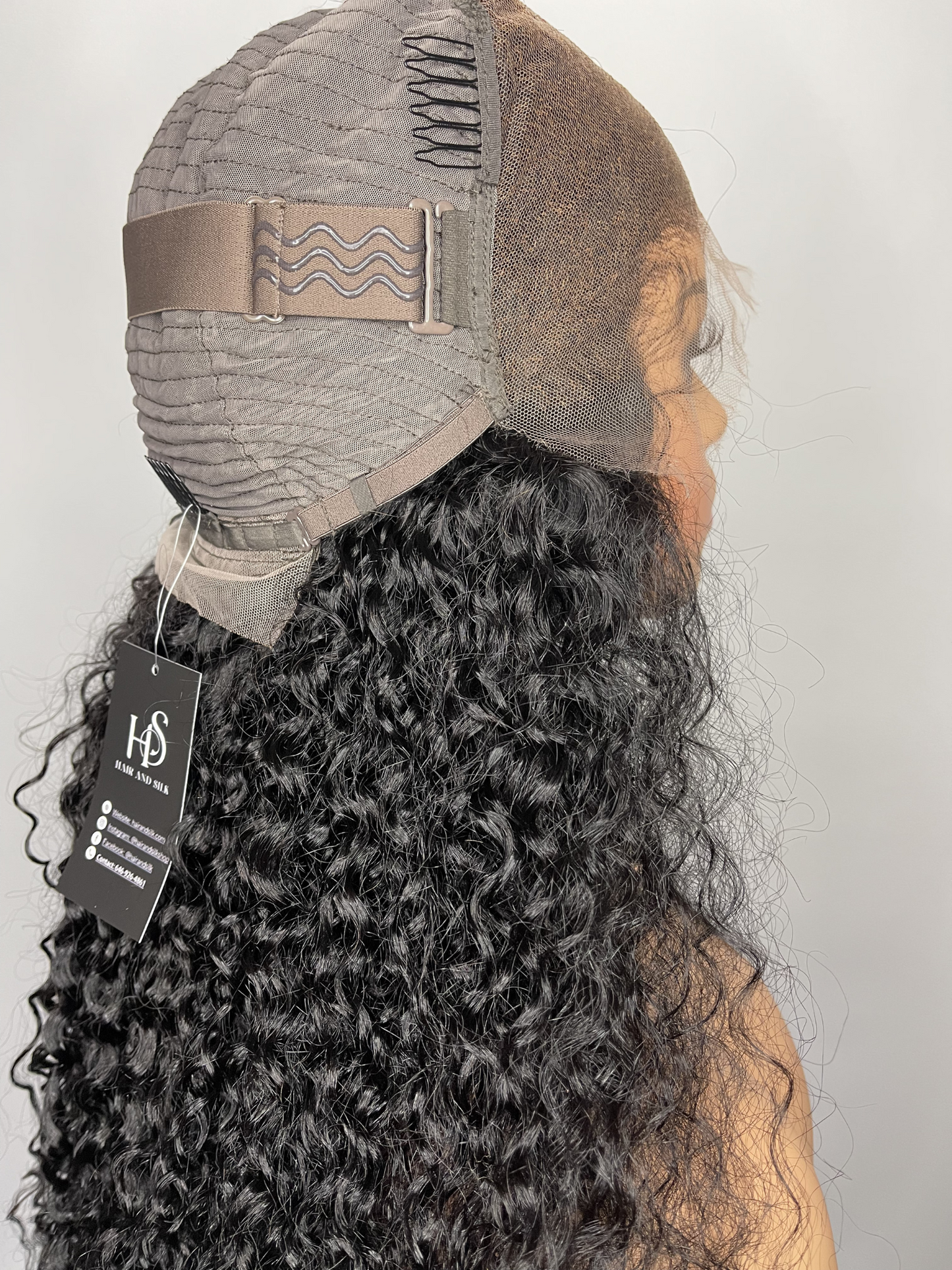 13X6 HD Deep Curly Frontal Wig