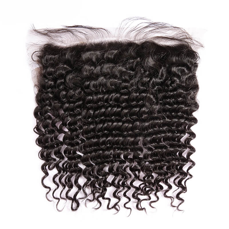 13X4 HD Deep Curly Frontal